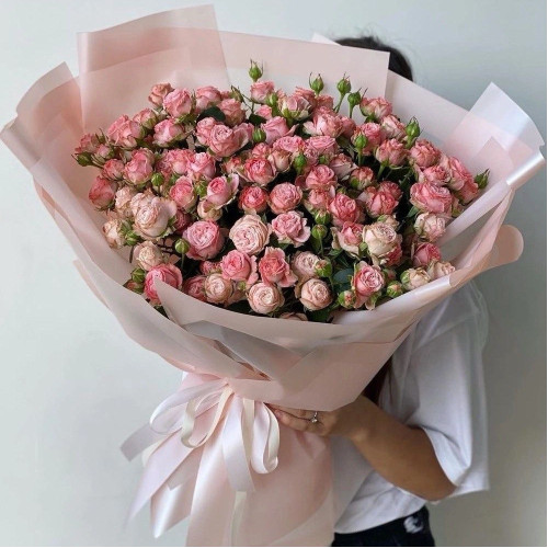 Bouquet de 21 roses branchues
