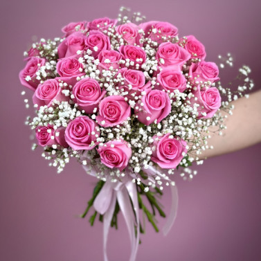 Рожевий захід сонця