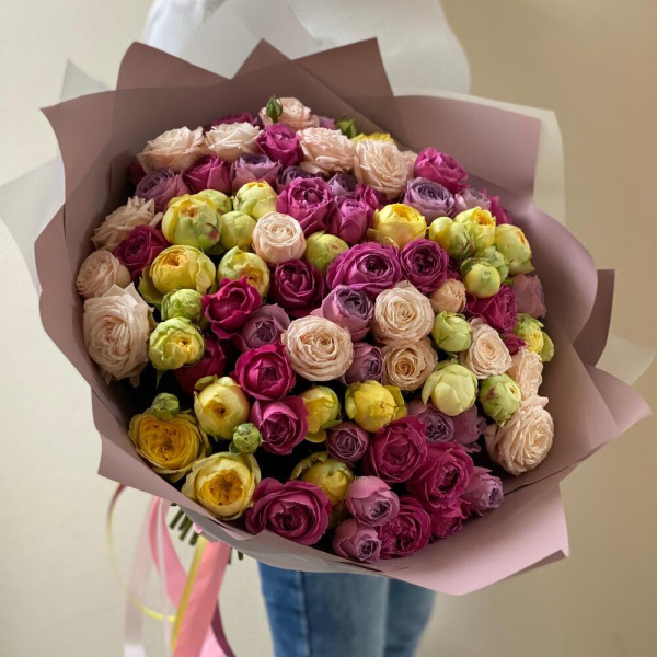 51 кущова троянда мікс 51 кущова троянда мікс